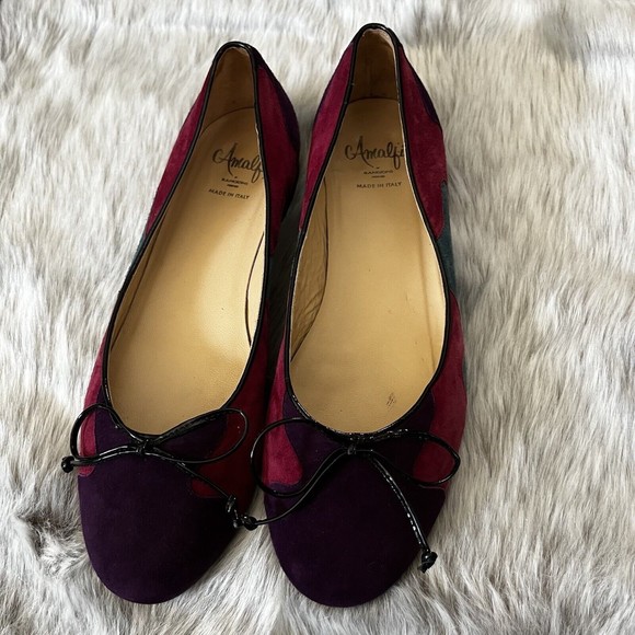 Amalfi by Rangoni Women's Ginevra Ballet Flat, MultiColor, Size 9 - Picture 9 of 11